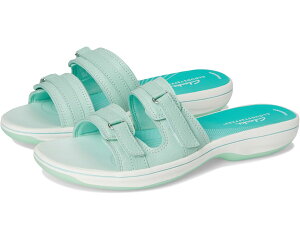 (���) �N���[�N�X ���f�B�[�X �u���[�Y �p�C�p�[ Clarks women Breeze Piper Turquoise Ombre Synthetic