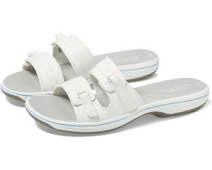 (���) �N���[�N�X ���f�B�[�X �u���[�Y �p�C�p�[ Clarks women Breeze Piper White Synthetic