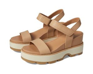 (���) �\���� ���f�B�[�X �W���A�j�[ Iv Y �X�g���b�v �E�F�b�W SOREL women Joanie IV Y Strap Wedge Honest Beige/Bleached Ceramic