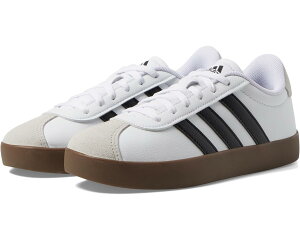 (���) �A�f�B�_�X �L�b�Y Vl �R�[�g 3.0 �V���[�Y (���g�� �L�b�h/�r�b�O �L�b�h) adidas kids VL Court 3.0 Shoes (Little Kid/Big Kid) White/Black/Grey