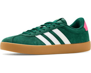 (���) �A�f�B�_�X ���f�B�[�X Vl �R�[�g 3.0 adidas women VL Court 3.0 Collegiate Green/White/Pulse Magenta