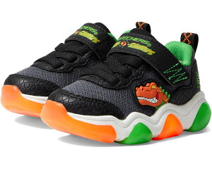 (���) �X�P�b�`���[�Y �L�b�Y �L�b�Y �}�C�e�B �O���E 2.0 (�g�h���[) SKECHERS KIDS kids Mighty Glow 2.0 (Toddler) Black/Orange