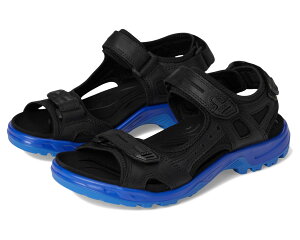 (���) �G�R�[ �X�|�[�c �����Y ���J�^�� �T���_�� ECCO Sport men Yucatan Sandal Black Nubuck/Virtual