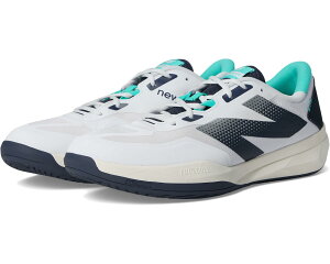 (���) �j���[�o�����X �����Y �t���[�G���Z�� 796V4 �e�j�X �V���[�Y New Balance men FuelCell 796V4 Tennis Shoes White/Nb Navy/Cyber Jade