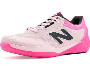 (���) �j���[�o�����X �����Y �t���[�G���Z�� �e�j�X �V���[�Y New Balance men FuelCell 996v6 Tennis Shoes Pink Heat/Nb 102 White