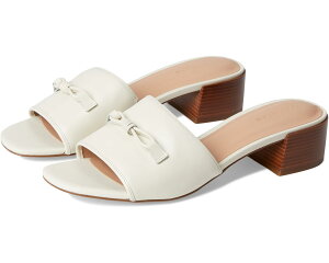 (���) �R�[���n�[�� ���f�B�[�X �J�� �G���x���b�V�� �T���_�� Cole Haan women Calli Embellished Sandals Ivory Leather