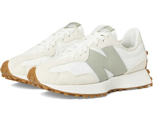 (���) �j���[�o�����X �N���V�b�N�X ���f�B�[�X 327 New Balance Classics women 327 Linen/Sea Salt/Olivine