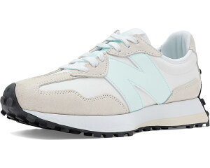 (���) �j���[�o�����X �N���V�b�N�X ���f�B�[�X 327 New Balance Classics women 327 NB White/Glint Blue