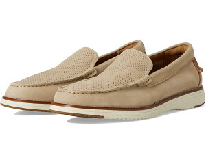 (���) �����Y �A�b�v�g�� �p�[�t�F�h ���F�j�[�V���� Johnston  Murphy men Upton Perfed Venetian Taupe Nubuck