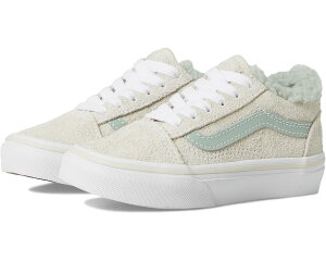 (���) �o���Y �L�b�Y �I�[���h �X�N�[�� (���g�� �L�b�h) Vans kids Old Skool (Little Kid) Suede Sherpa Turtledove