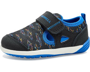 (���) ������ �L�b�Y �x�A �X�e�b�v�X H20 (�g�h���[) Merrell kids Bare Steps H20 (Toddler) Black/Royal