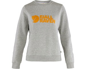(���) �t�F�[�����[�x�� ���f�B�[�X ���S �Z�[�^�[ Fjllrven women Fjallraven Logo Sweater Grey/Melange