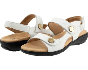 (���) �g���b�^�[�Y ���f�B�[�X ���~ �X�e�b�` Trotters women Romi Stitch White