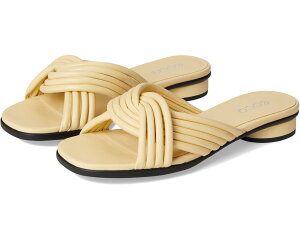 (���) �G�R�[ ���f�B�[�X �X�J���v �A���o 25 �X���C�h �T���_�� ECCO women Sculpted Alba 25 Slide Sandal Straw
