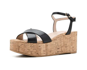 (���) �X�`���A�[�g ���C�c�}�� ���f�B�[�X �f�C�i �E�F�b�W Stuart Weitzman women Dayna Wedge Black