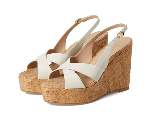 (���) �X�`���A�[�g ���C�c�}�� ���f�B�[�X �f�C�i �X�����O�o�b�N �E�F�b�W Stuart Weitzman women Dayna Slingback Wedge Cream
