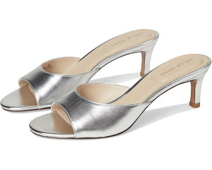 (���) �y�� ���[�_ ���f�B�[�X �X���C�h Pelle Moda women Unia Slide Silver