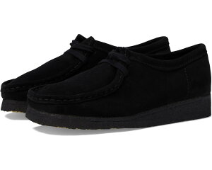 (���) �N���[�N�X ���f�B�[�X �����r�[ Clarks women Wallabee Black Suede 2