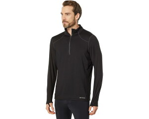 (���) �z�b�g�`�� �����Y �N���}-�g���b�N �W�b�v-�e�B�[ Hot Chillys men Clima-Trek Zip-Tee Black