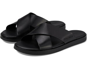 (���) �R�[���n�[�� �����Y �i���^�P�b�g �N���X �X�g���b�v �T���_�� Cole Haan men Nantucket Cross Strap Sandals Black/Black
