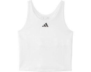 (���) �A�f�B�_�X �L�b�Y �g���[�j���O �^���N(�r�b�O �L�b�h) adidas kids Training Tank(Big Kid) White