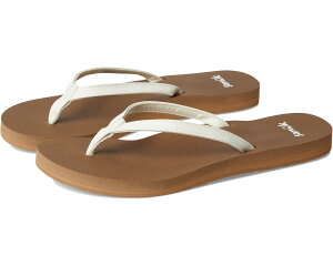 (���) �T�k�[�N ���f�B�[�X ���K �W���C �� Sanuk women Yoga Joy II White