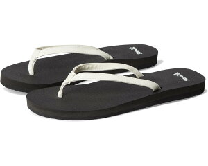 (���) �T�k�[�N ���f�B�[�X ���K �W���C �� Sanuk women Yoga Joy II White/Black