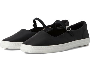 (���) �P�b�Y ���f�B�[�X �X�N�G�A �g�D ���A���[ �W�[�� Keds women Square Toe Mary Jane Black Leather