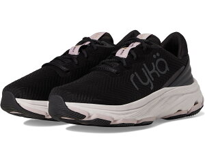 (���) ���C�J ���f�B�[�X �f�B���H�[�V���� X �}�b�N�X RS �E�H�[�L���O �V���[�Y Ryka women Devotion X Max RS Walking Shoe Black Mesh Fabric