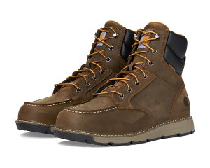 (���) �J�[�n�[�g �����Y �~���u���b�N �E�H�[�^�[�v���[�t �E�F�b�W �u�[�c Carhartt men Millbrook 6 Waterproof Wedge Boot Mossy Brown
