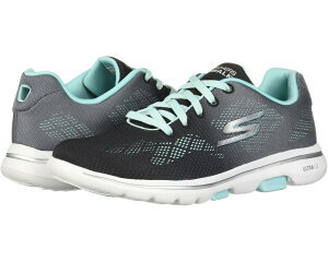 (���) �X�P�b�`���[�Y �p�t�H�[�}���X ���f�B�[�X �S�[ �E�H�[�N 5 - �A���C�u SKECHERS Performance women Go Walk 5 - Alive Black/Aqua