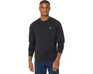 (���) �G���G���r�[�� �����Y �L���e�b�h �N���[ �l�b�N ���M�����[ L.L.Bean men Quilted Crew Neck Regular Dark Charcoal Heather