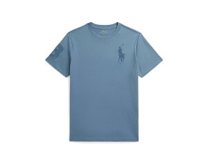 (���) �����t���[���� �L�b�Y �r�b�O �|�j�[ �R�b�g�� �W���[�W �e�B�[ (�r�b�O �L�b�h) Polo Ralph Lauren kids Big Pony Cotton Jersey Tee (Big Kid) Camp Blue