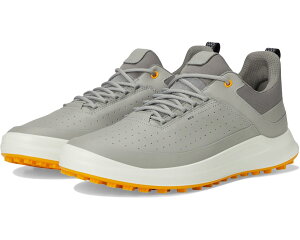 (���) �G�R�[ �S���t �����Y �R�A ���[�X �E�H�[�^�[�v���[�t �S���t �V���[�Y ECCO Golf men Core Lace Waterproof Golf Shoe Wild Dove/Steel