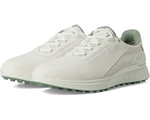 (���) �G�R�[ �S���t �����Y S �J�W���A�� ���[�X �E�H�[�^�[�v���[�t �S���t �V���[�Y ECCO Golf men S Casual Lace Waterproof Golf Shoe White