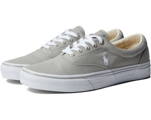 (���) �����t���[���� �����Y �L�[�g��-�|�j�[ �X�j�[�J�[ Polo Ralph Lauren men Keaton-Pony Sneaker Soft Grey/White