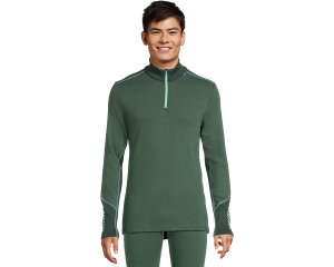 (���) �w���[�n���Z�� �����Y ���t�@ �����m �~�b�h�E�G�C�g 1/2 �W�b�v Helly Hansen men Lifa Merino Midweight 1/2 Zip Green