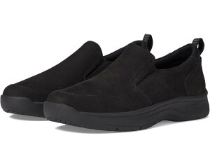 (���) �i�� �u�b�V�� �����Y �}�b�N ���J�V�� �g�D �X���b�|�� Nunn Bush men MAC Moccasin Toe Slip-On Black