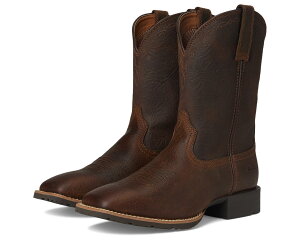 (���) �A���A�b�g �����Y �n�C�u���b�g �O���b�g �E�F�X�^�� �u�[�c Ariat men Hybrid Grit Western Boots Earth/Alamo Brown