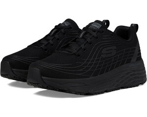 (���) �X�P�b�`���[�Y ���[�N ���f�B�[�X �}�b�N�X �N�b�V���j�j�O �G���[�g SR SKECHERS Work women Max Cushioning Elite SR Black