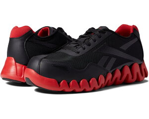 (���) ���[�{�b�N ���[�N �����Y �W�O �p���X ���[�N SD10 �R���v �g�D Reebok Work men Zig Pulse Work SD10 Comp Toe Black/Red