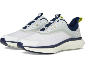 (���) �t�b�g�W���C �����Y FJ �N�I���^�� �S���t �V���[�Y FootJoy men FJ Quantum Golf Shoes White/Grey/Blue