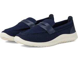 (���) �R�[���n�[�� ���f�B�[�X �[���O�����h �����b�g �X�e�b�`���C�g ���[�t�@�[�Y Cole Haan women Zerogrand Meritt Stitchlite Loafers Marine Blue Knit/Ivory