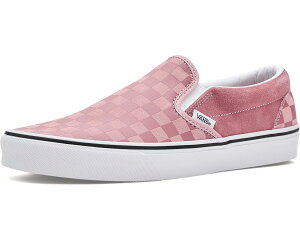(���) �o���Y ���j�Z�b�N�X �t�[ �N���V�b�N �X���b�|�� Vans unisex Fu Classic Slip-On Checkerboard Mauve