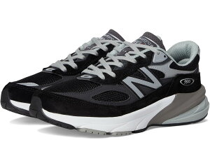 (���) �j���[�o�����X �N���V�b�N�X ���f�B�[�X ���C�h �C�� USA 990v6 New Balance Classics women Made in USA 990v6 Black/Black