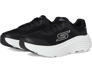 (���) �X�P�b�`���[�Y ���f�B�[�X �}�b�N�X �N�b�V���j�j�O �G���f�o�[ SKECHERS women Max Cushioning Endeavour Canova Black/White