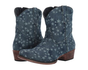 (���) ���[�p�[ ���f�B�[�X �����J �f�j�� Roper women Merica Denim Stonewashed Denim/All-Over Star Print