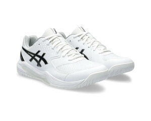 (���) �A�V�b�N�X �����Y �Q���f�f�B�P�[�g 8 �e�j�X �V���[�Y ASICS men GEL-Dedicate 8 Tennis Shoe White/Black