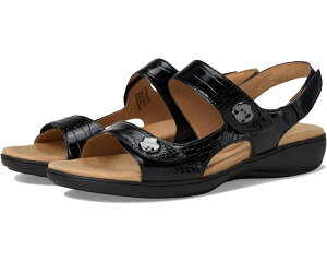 (���) �g���b�^�[�Y ���f�B�[�X ���~ �N���R Trotters women Romi Croco Black