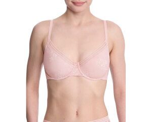 (���) �i�g�� ���f�B�[�X ���u ���[�X �A���_�[���C���[ �u�� Natori women Love Lace Underwire Bra Pink Pearl/Warm White